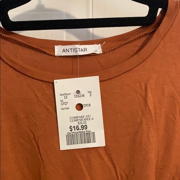 *BRAND NEW* Burnt orange long sleeve top - Picture 4 of 4